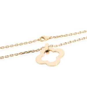 Van Cleef & Arpels Byzantine Alhambra Pendant, Gold